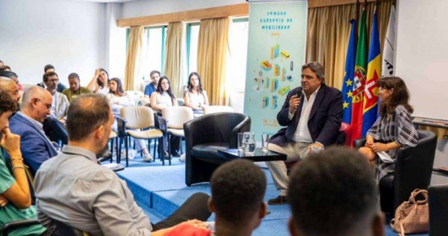 Semana Europeia da Mobilidade: Bruno Pereira alertou para os perigos do álcool e excesso de velocidade