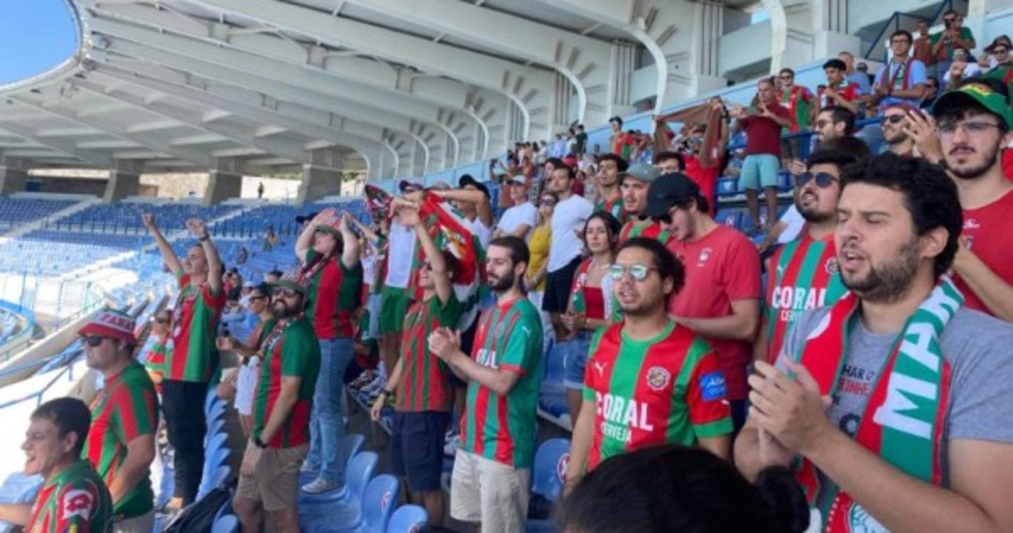 II Liga: 417 adeptos do Marítimo marcam presença no Estádio do Restelo
