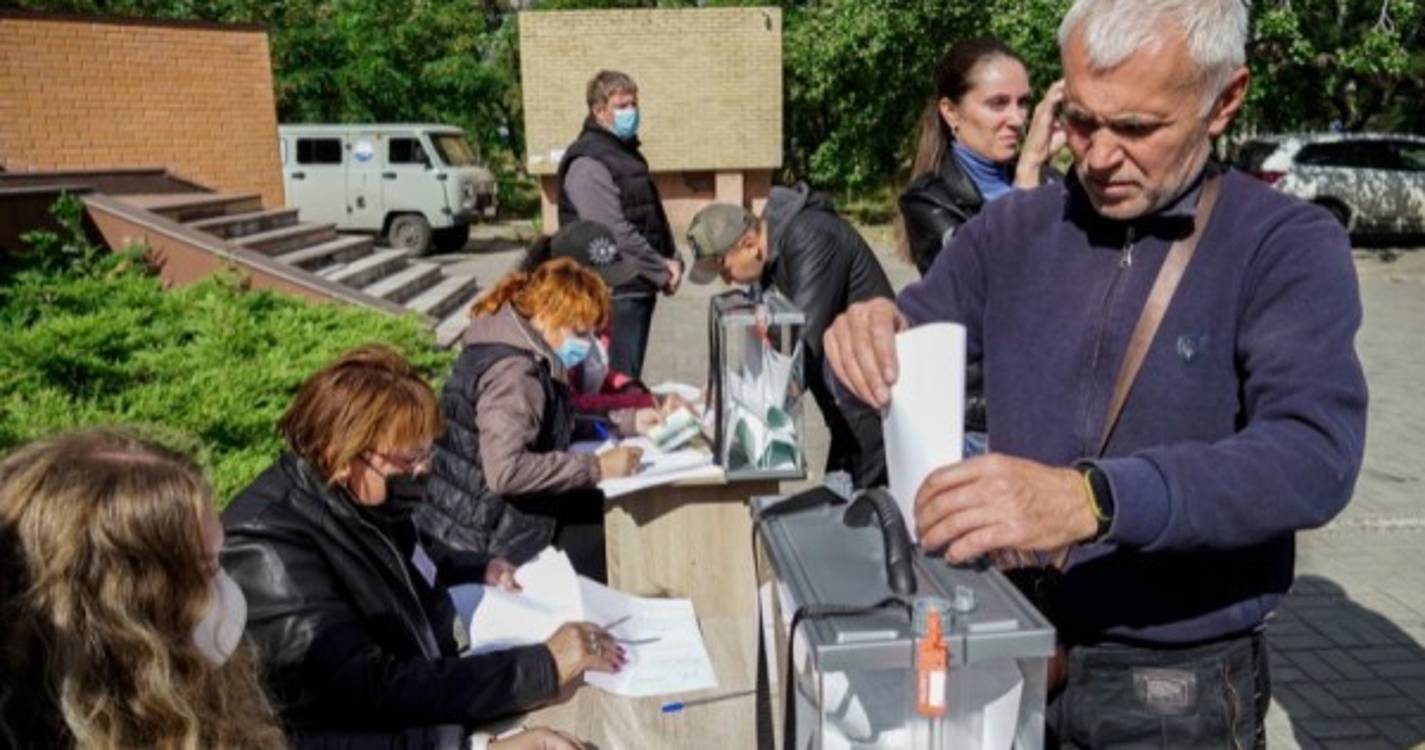 Ucrânia: "Sim" à anexação lidera, segundo autoridades pró-russas