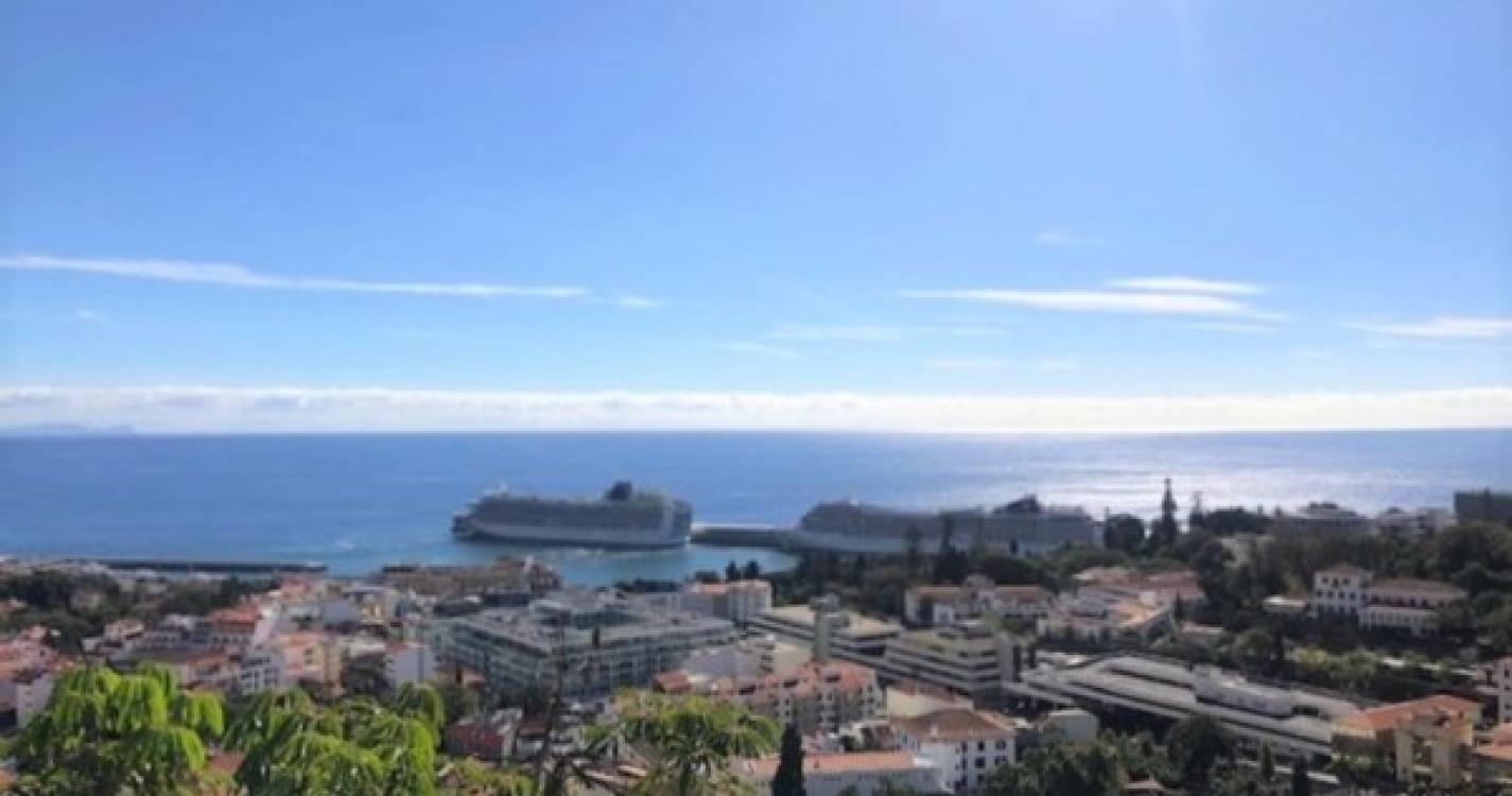 Fim de semana com três navios e um movimento de mais de 12 mil pessoas no Porto do Funchal