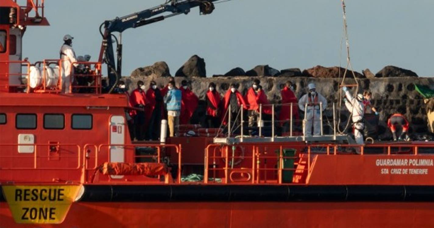 Migrações: Resgatadas 43 pessoas a leste da ilha espanhola de Lanzarote