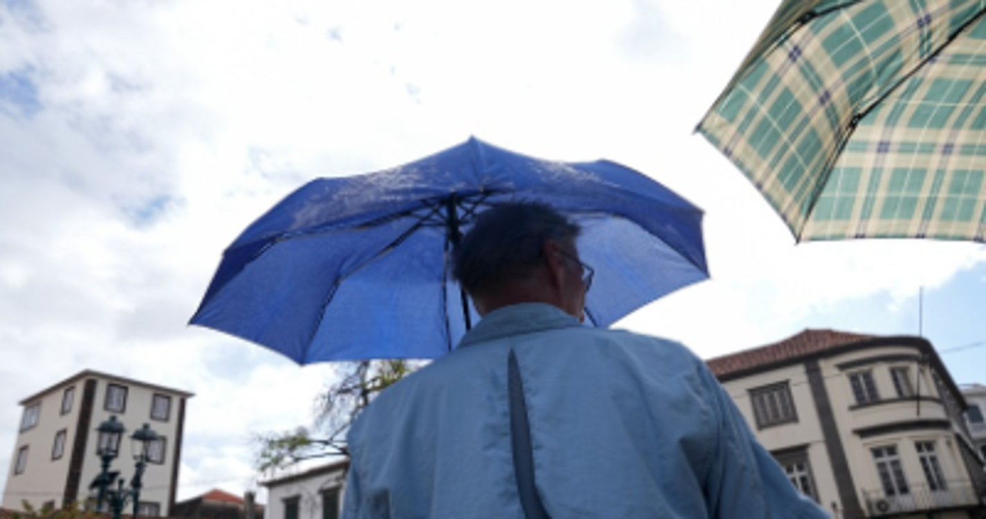 Prevista chuva para a tarde