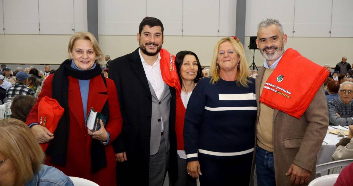 Almoço de Natal sénior reuniu 800 pessoas na Ribeira Brava