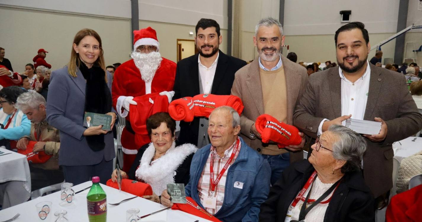 Almoço de Natal sénior reuniu 800 pessoas na Ribeira Brava