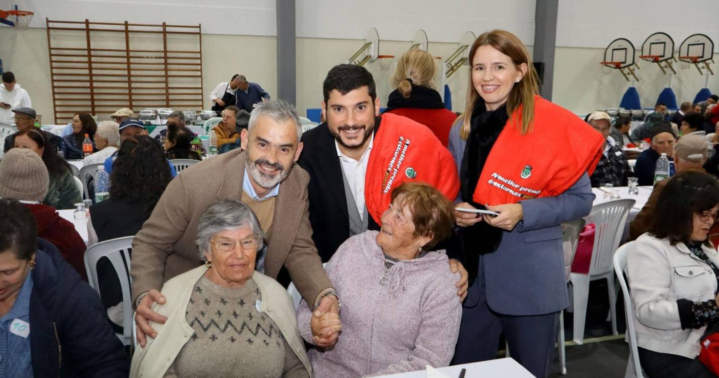 Almoço de Natal sénior reuniu 800 pessoas na Ribeira Brava