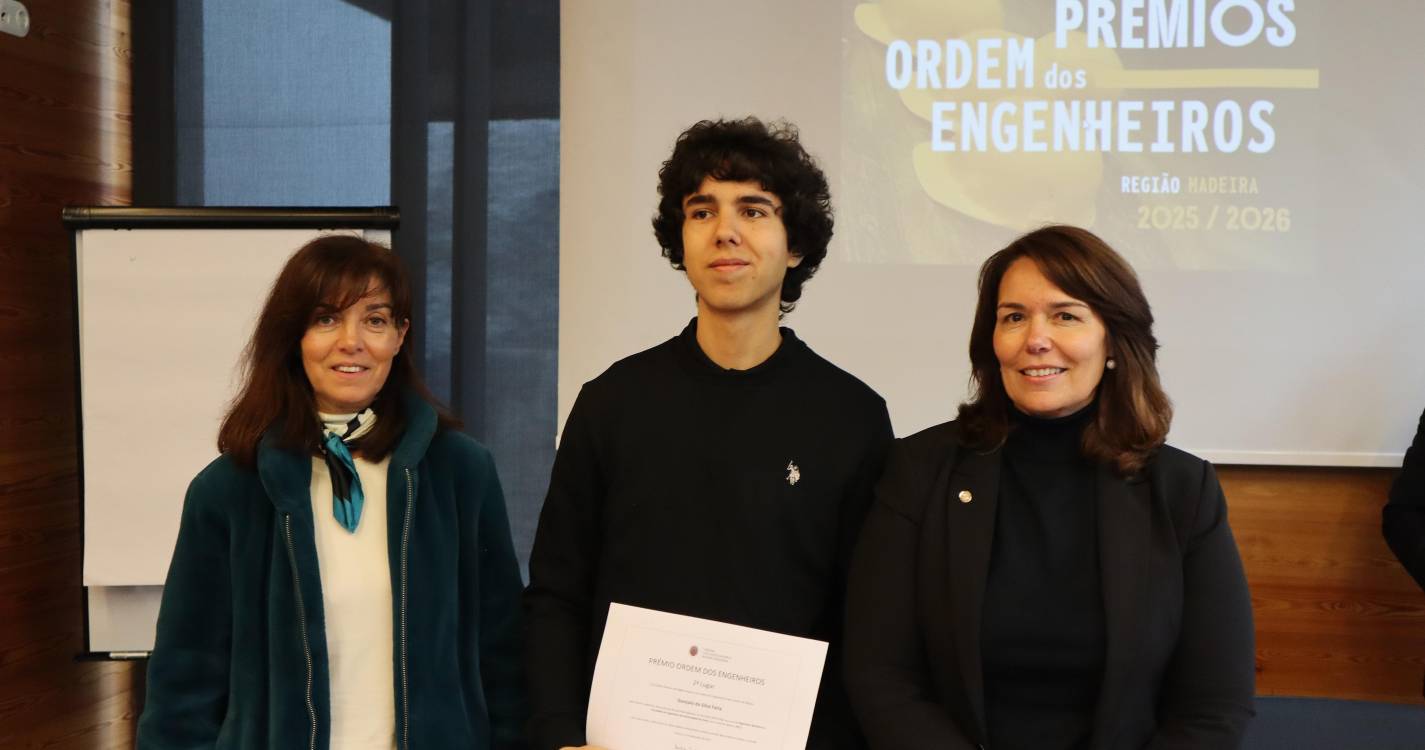 Ordem dos Engenheiros distingue três alunos madeirenses com Prémios de Mérito