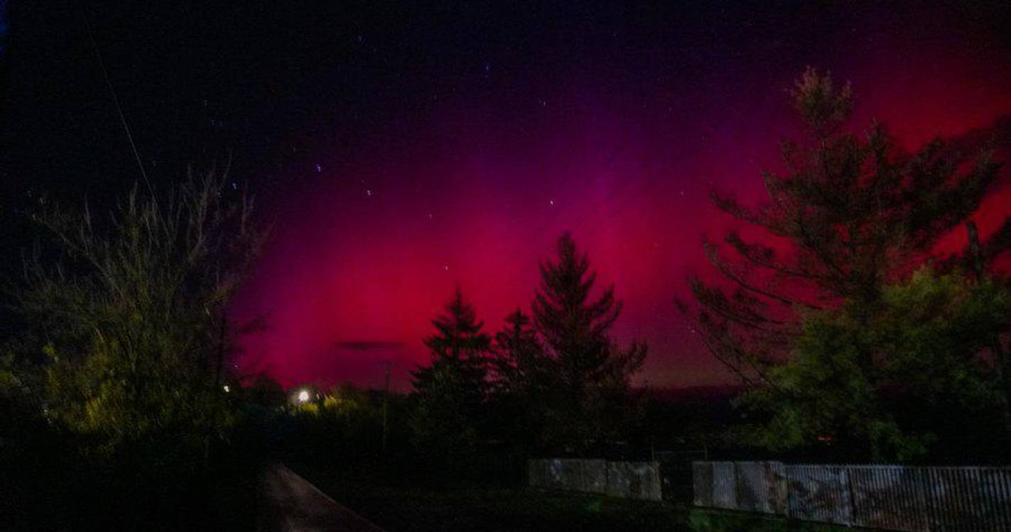 Auroras boreais visíveis nos céus de Portugal (com fotos e vídeo)