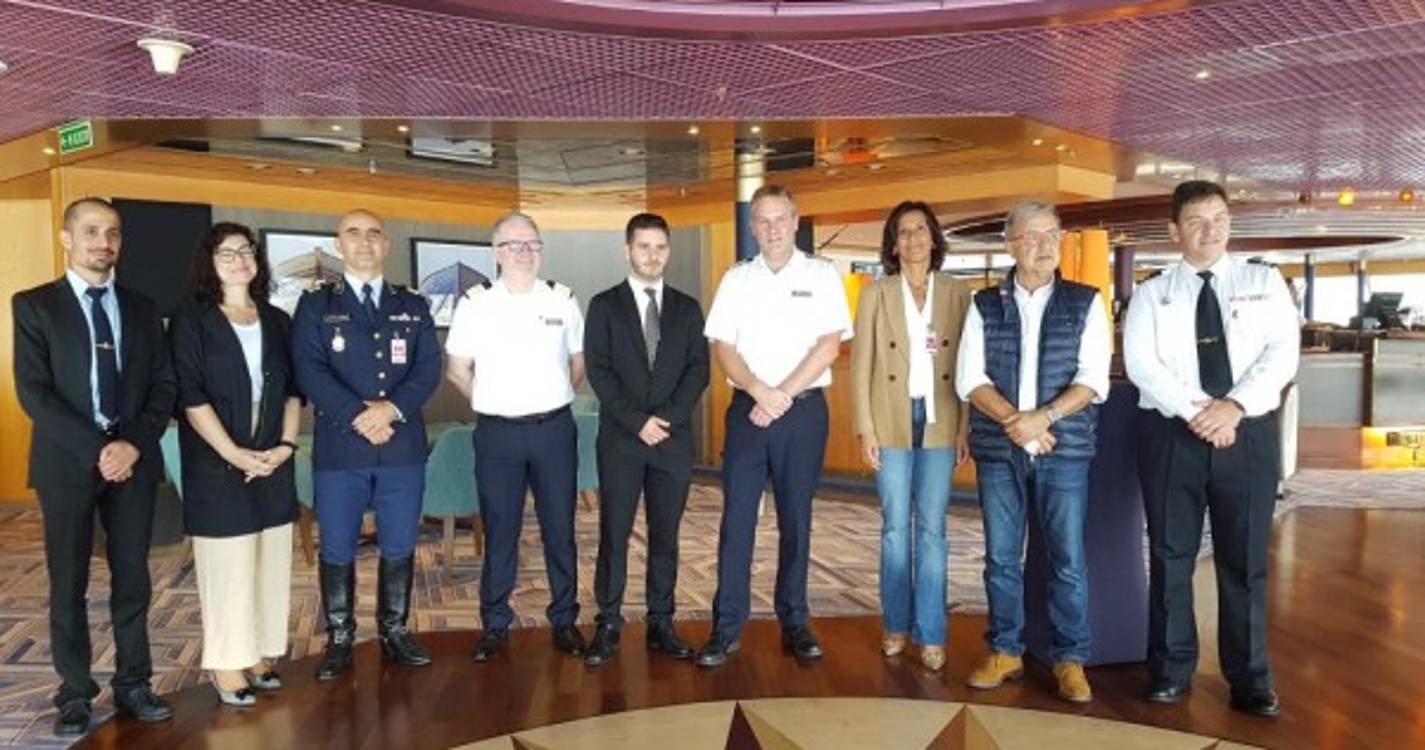 APRAM assinala primeira escala do 'Zandaam' no Funchal