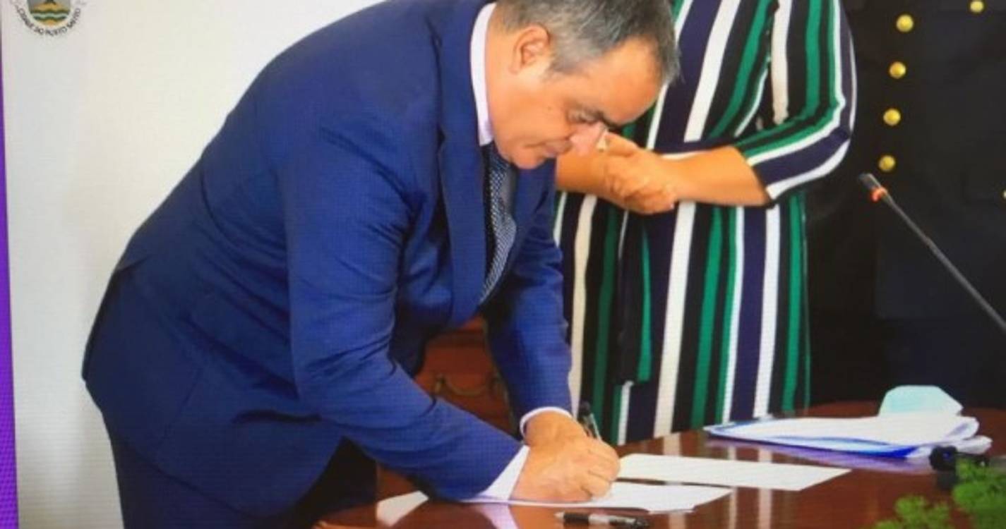Nuno Batista já tomou posse no Porto Santo