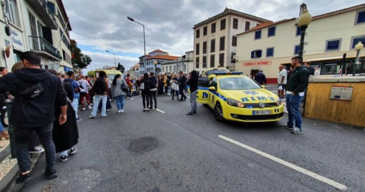 Atropelamento e fuga numa passadeira no Funchal (com fotos)