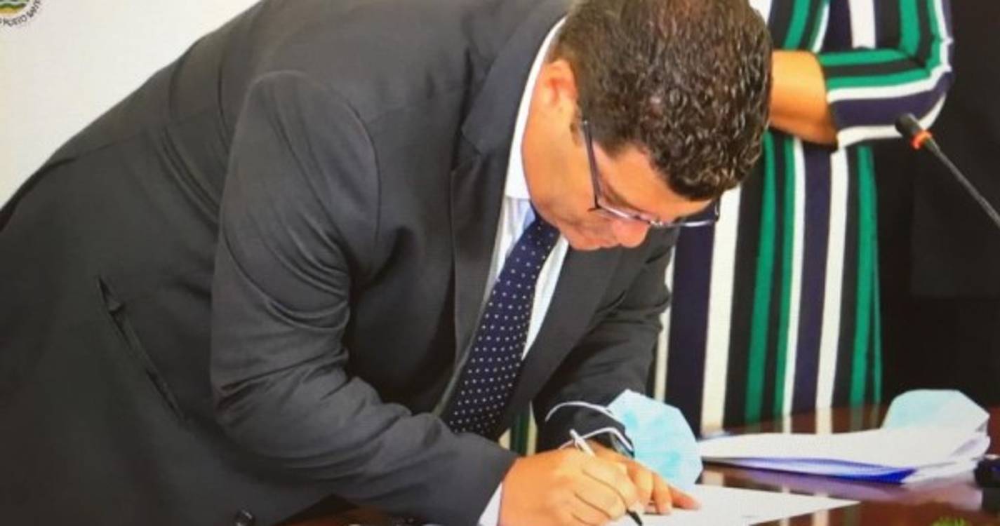Nuno Batista já tomou posse no Porto Santo
