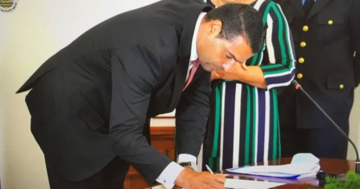 Nuno Batista já tomou posse no Porto Santo