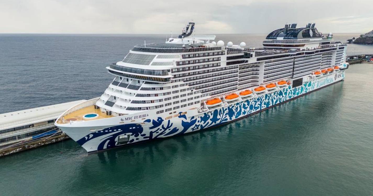 Navio mais eficiente do mundo a nível energético estreou-se esta manhã no Funchal (com fotos)