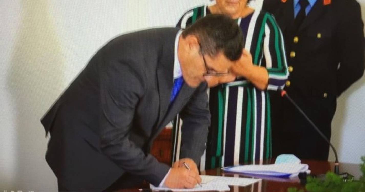 Nuno Batista já tomou posse no Porto Santo