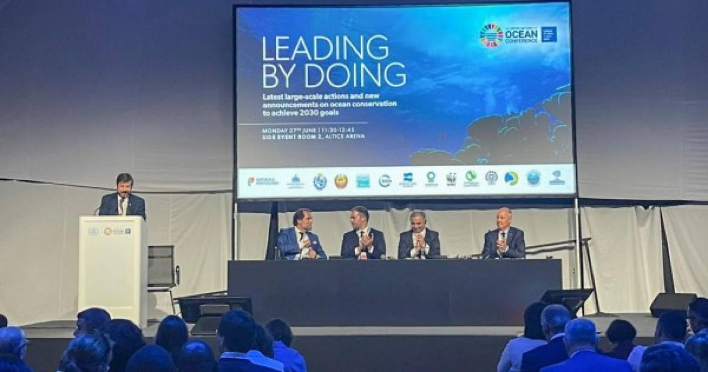 Miguel Albuquerque marcou presença no Conferência dos Oceanos da ONU 2022 em Lisboa