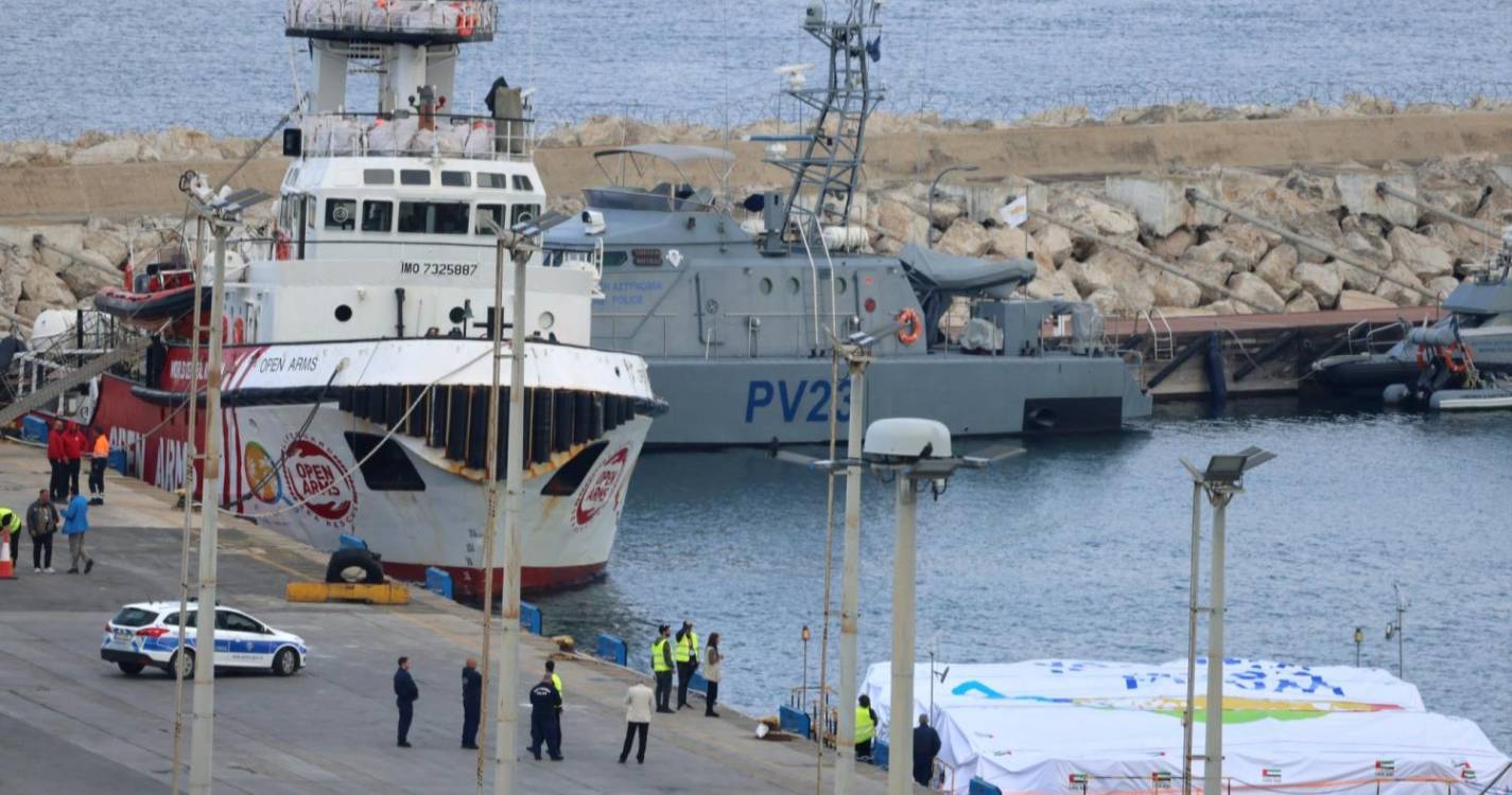 Israel: Três navios com ajuda humanitária perto de Gaza - MNE cipriota