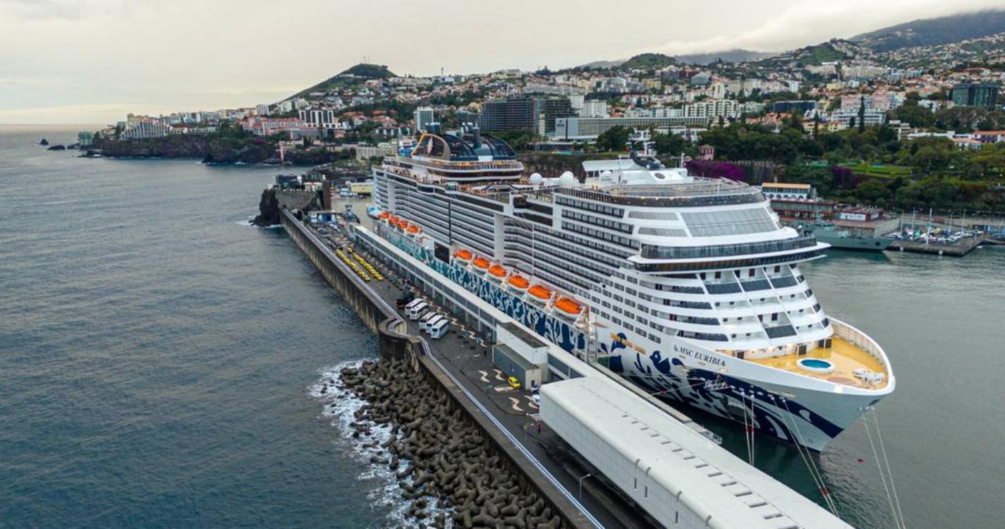 Navio mais eficiente do mundo a nível energético estreou-se esta manhã no Funchal (com fotos)