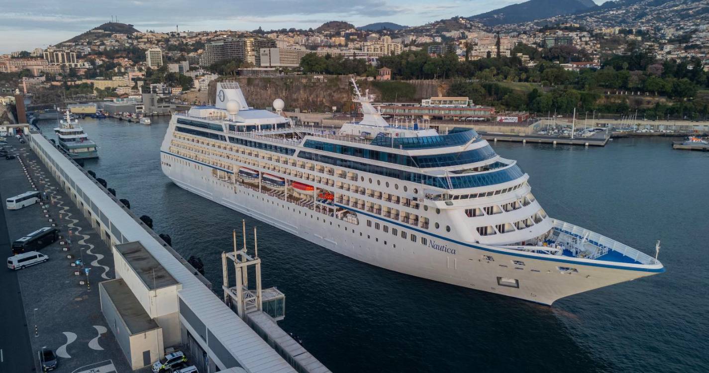 ‘Nautica’ hoje no Terminal do Funchal