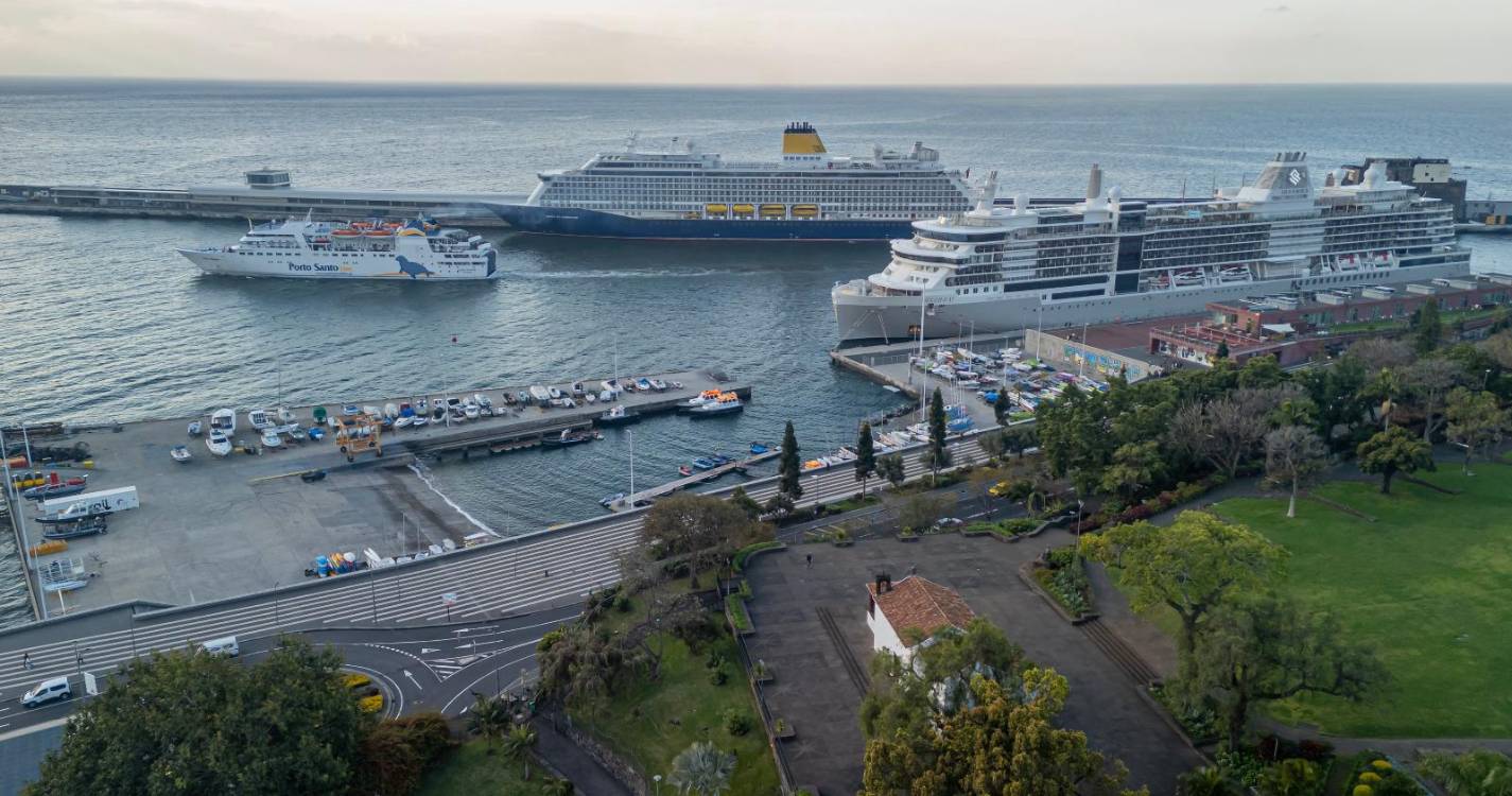Funchal recebe Spirit of Adventure e Silver Ray (com fotos)