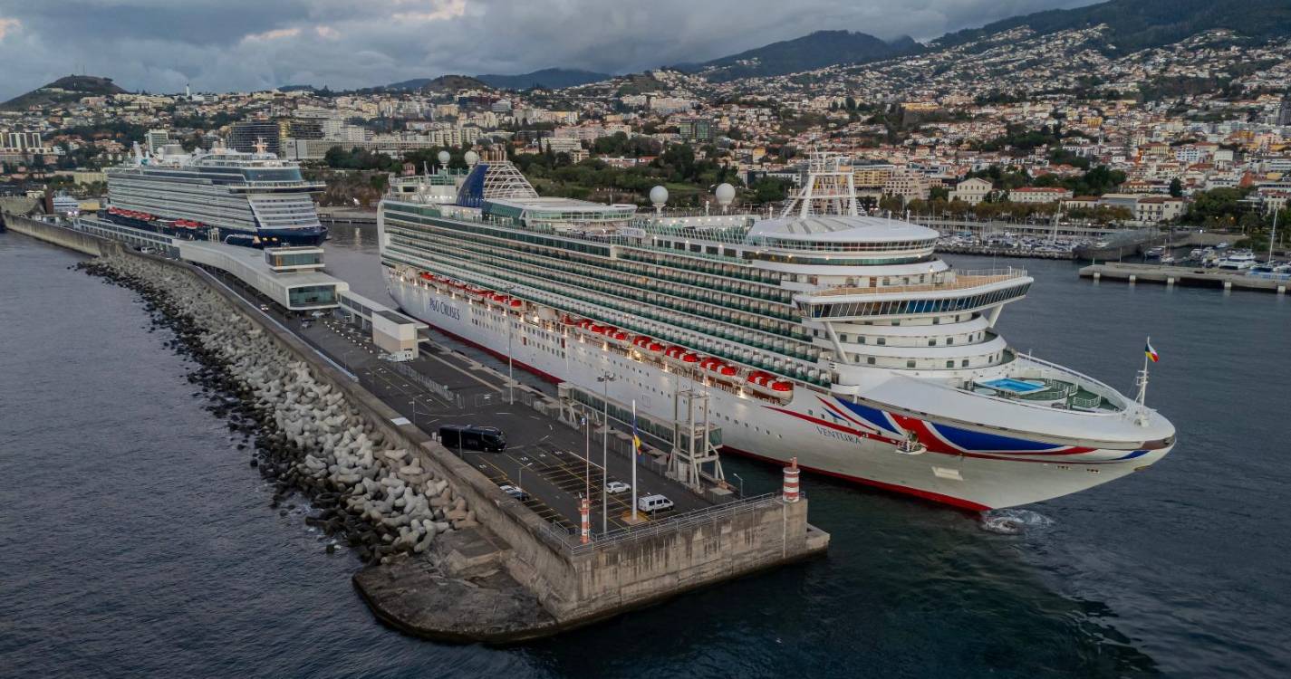 Porto do Funchal recebe dois navios de cruzeiro