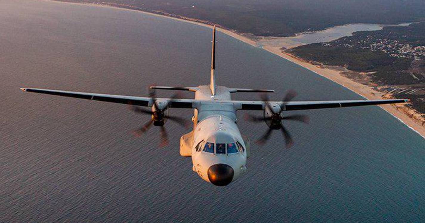 Força Aérea transporta doente entre Porto Santo e Madeira