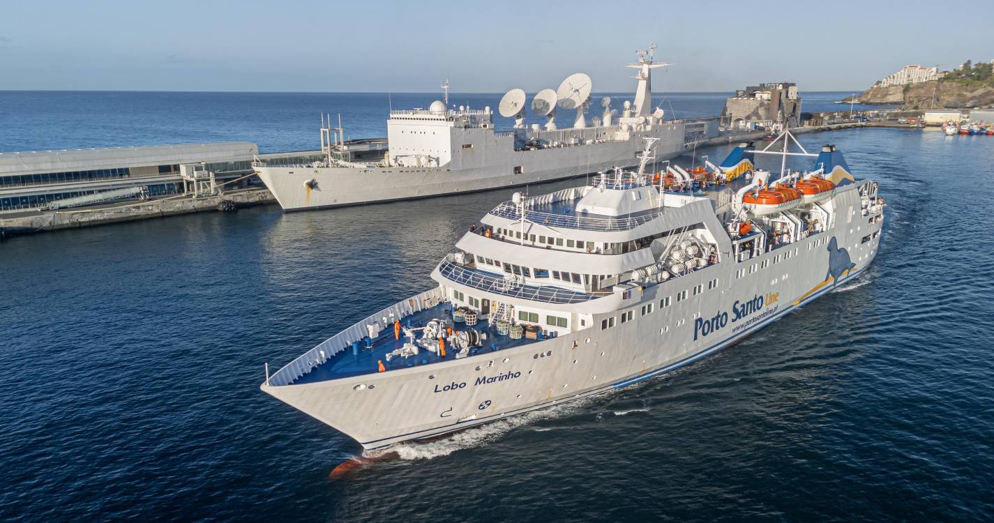 Porto Santo Line cancela viagens do dia 8 de dezembro devido ao mau tempo