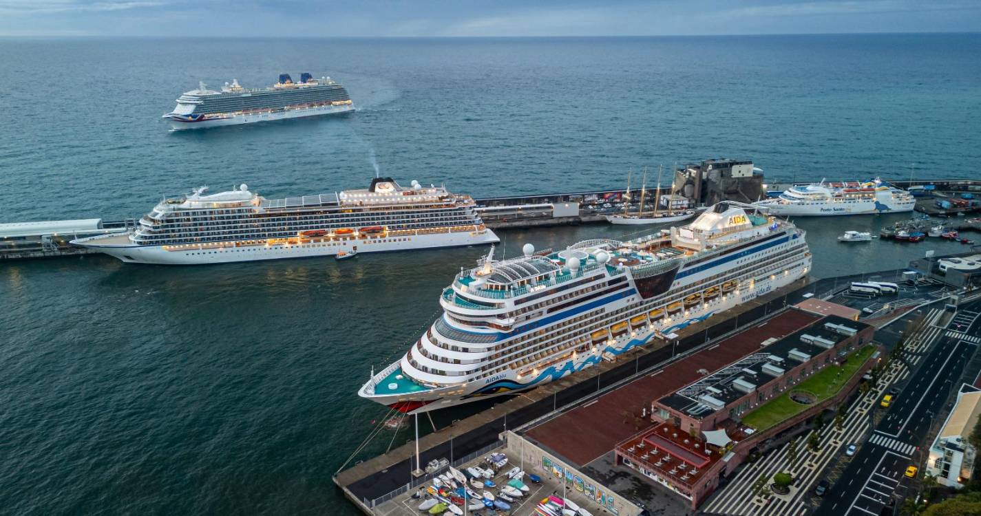 Escalas dos navios no Funchal abrilhantam Porto
