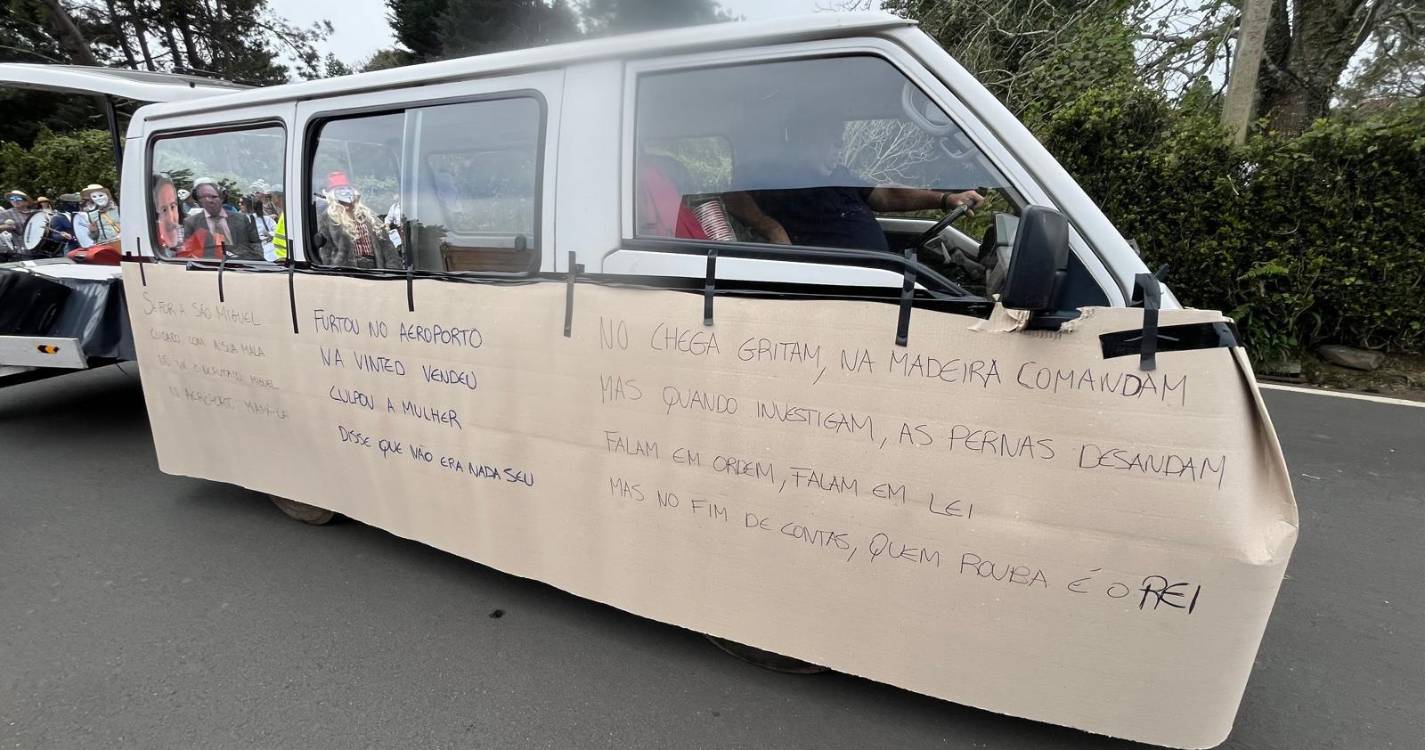 Chega e Miguel Arruda não escapam à sátira política na Festa dos Compadres (com fotos)