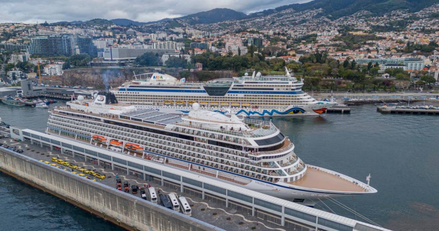 Estreante ‘Viking Mars’ traz mais de 800 passageiros a bordo (com fotos)