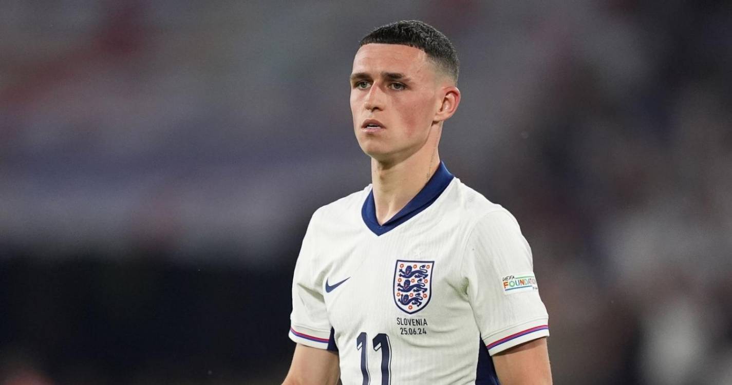 Euro2024: Foden deixa seleção inglesa “temporariamente” devido a urgência familiar
