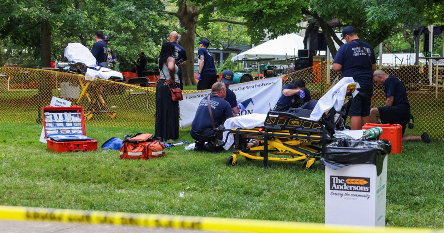 Tiroteio faz 12 feridos em festival no leste dos Estados Unidos