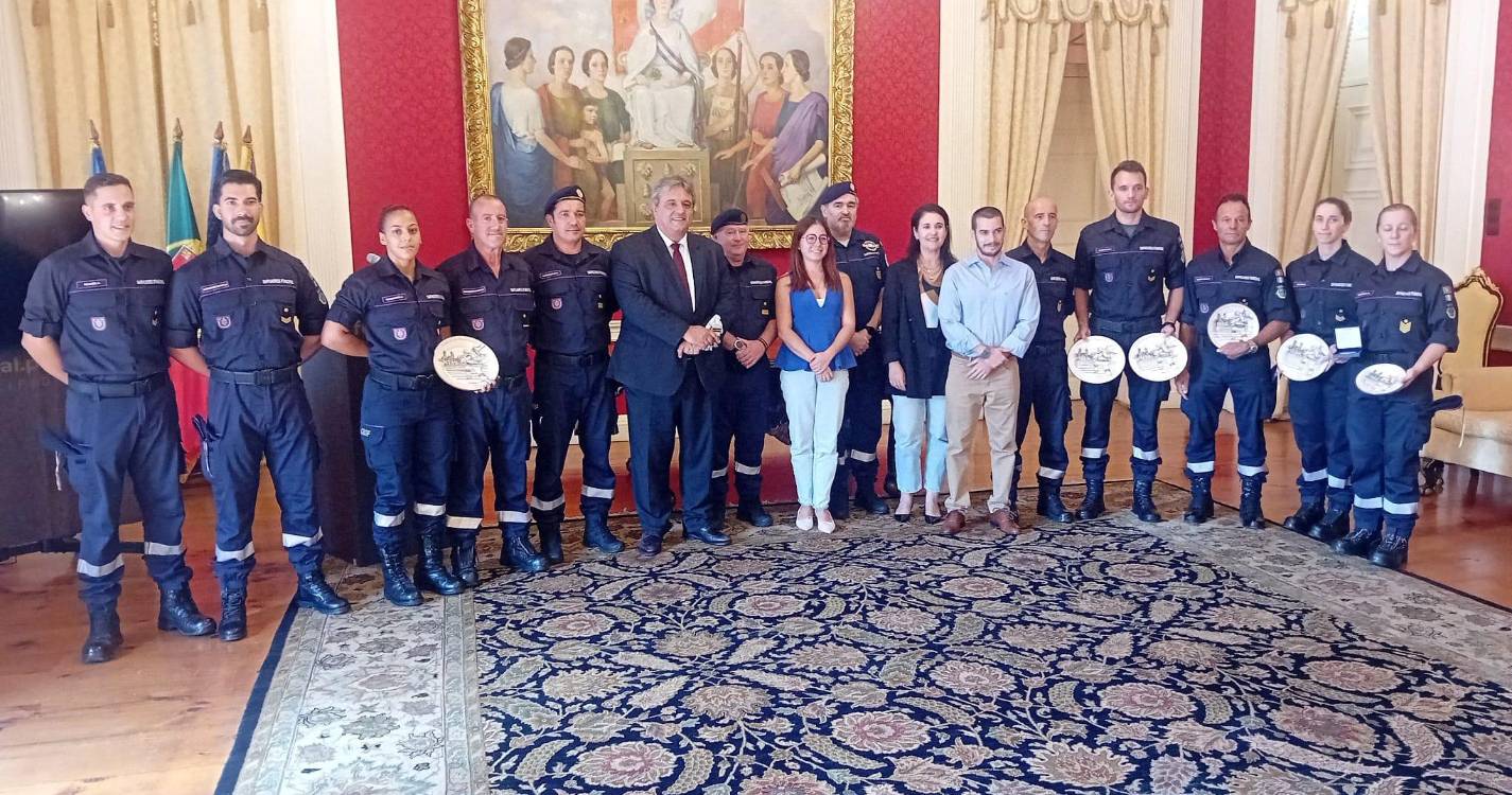 Ana Gama foi bombeira em destaque nos Escadórios da Humanidade em Braga