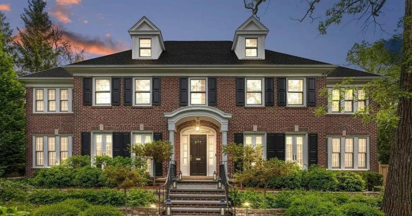 Mansão do filme ‘Sozinho em Casa’ à venda por 4,8 milhões de euros