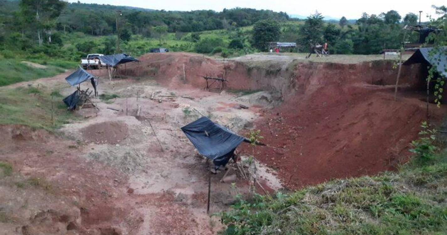 Chuvas provocam desabamento de mina em Bolívar na Venezuela