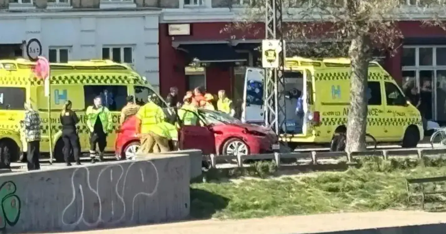 Atropelamento em Copenhaga faz vários feridos