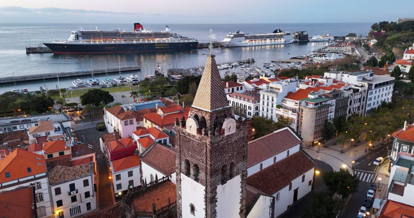 Pontinha com as visitas dos navios ‘Queen Mary 2’ e ‘MSC Opera’