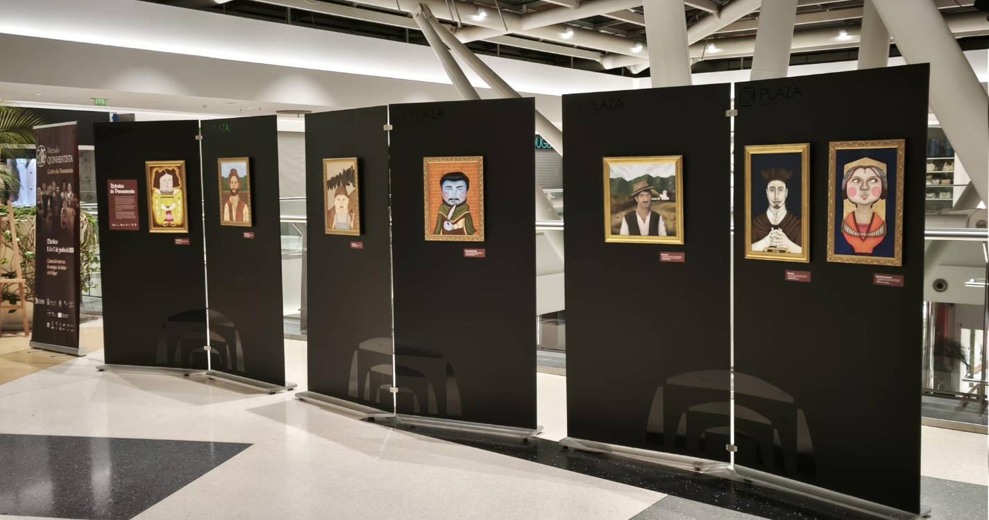 Mercado Quinhentista com duas exposições no centro comercial Plaza (com fotos)