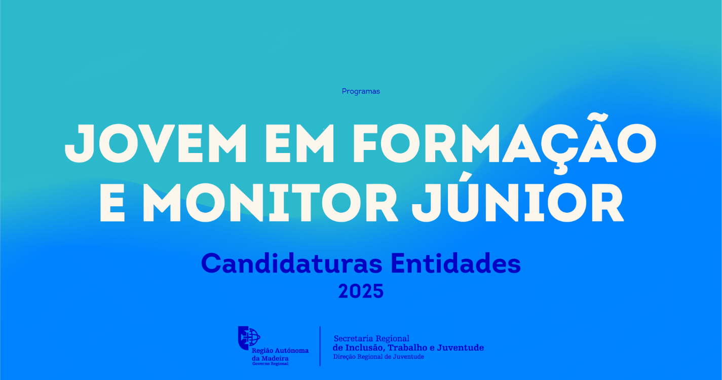 Candidaturas abertas para programas juvenis da DRJ