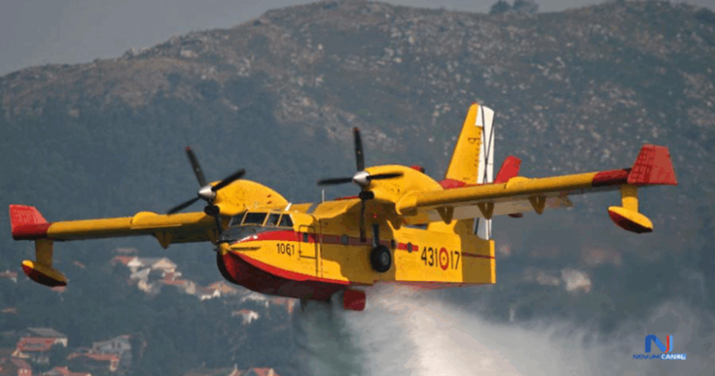 Incêndios: Portugal recebe ainda hoje dois aviões ‘Canadair’ de Marrocos