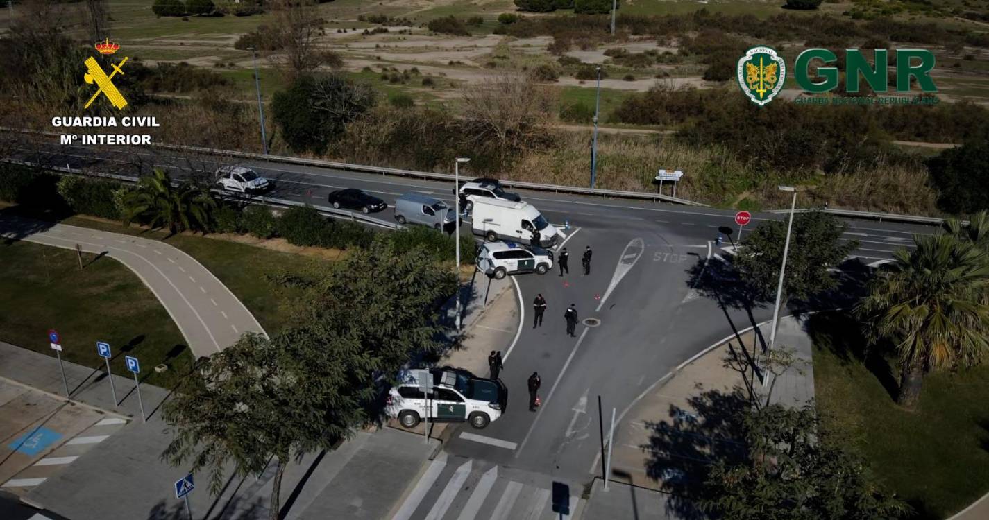 GNR e Guardia Civil em cooperação no Combate ao Tráfico de Droga