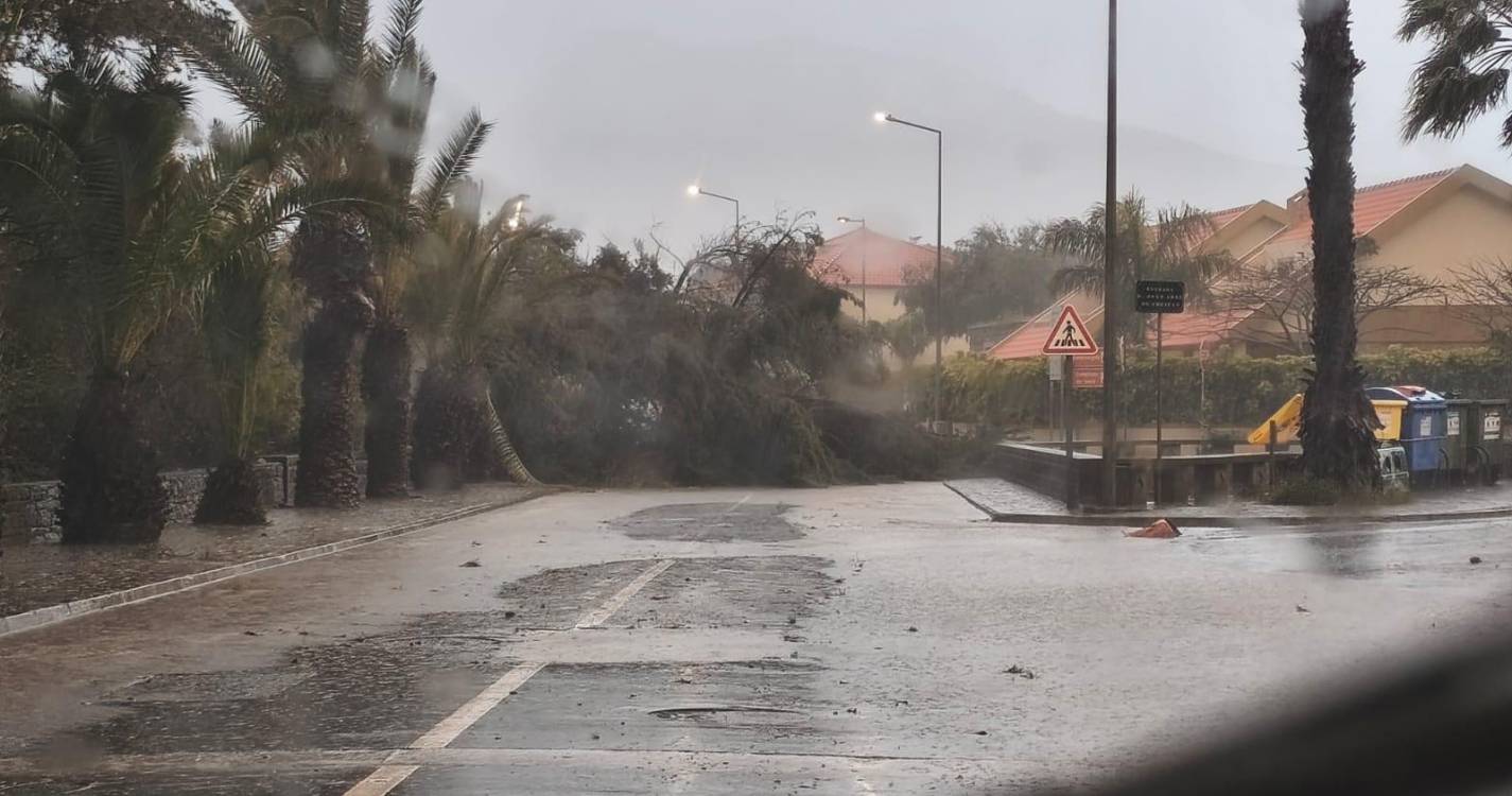 Veja imagens daquilo que parece ser um tornado a passar pelo Porto Santo