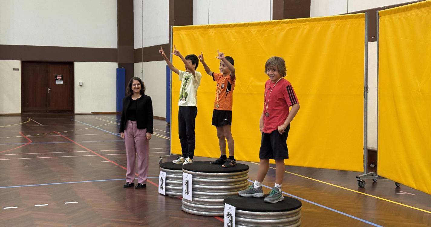 Corrida escolar de Natal com 200 participantes em Santa Cruz