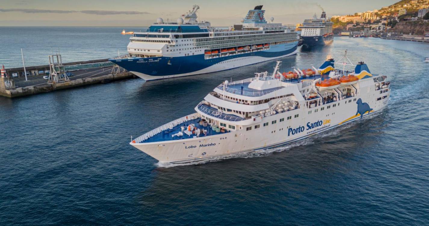 Marella Explorer e Mein Schiff3 hoje no Porto do Funchal