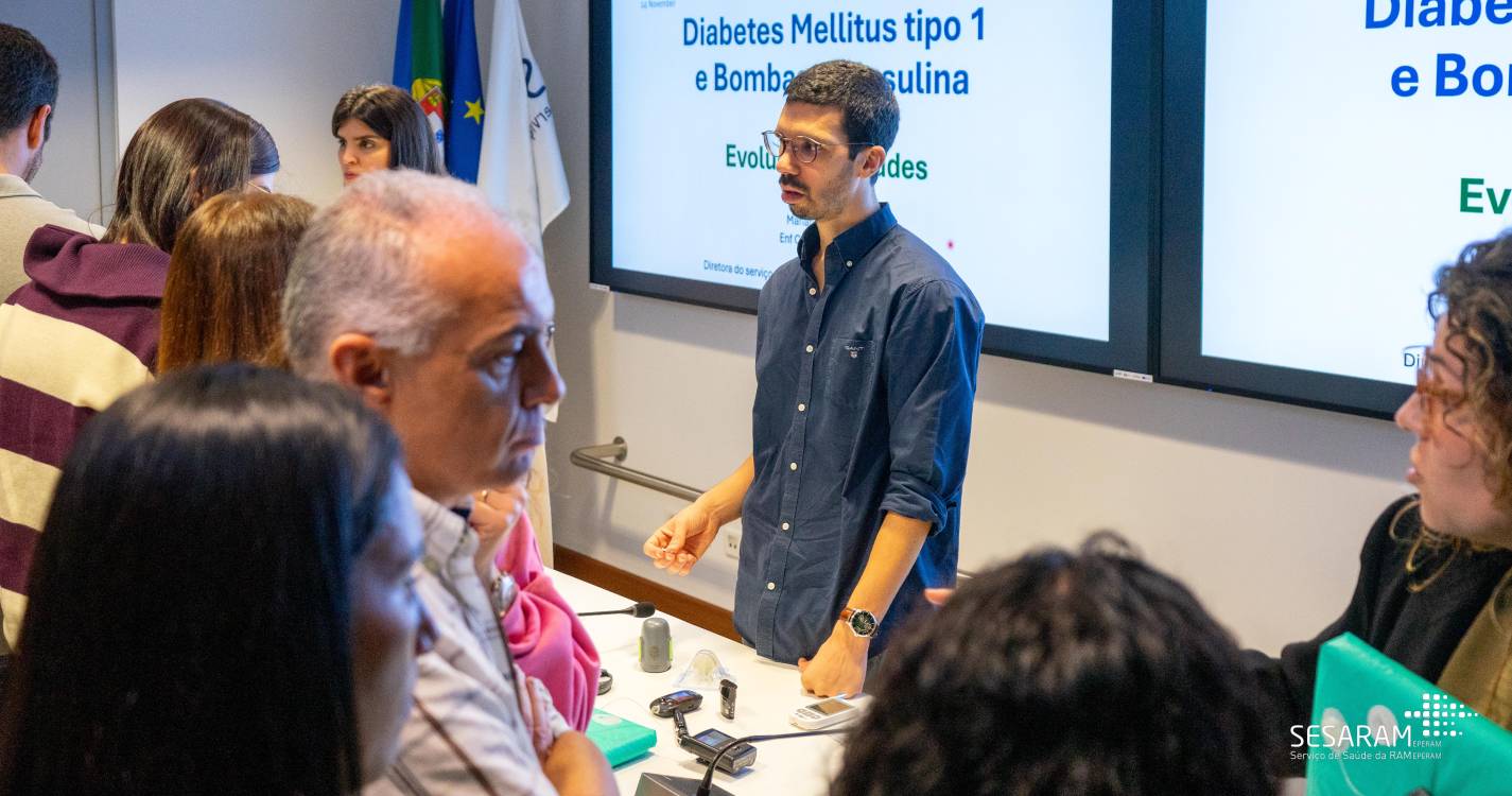 SESARAM promove formação ‘Diabetes Mellitus Tipo 1 Bombas de Insulina – Evolução e Atitudes’