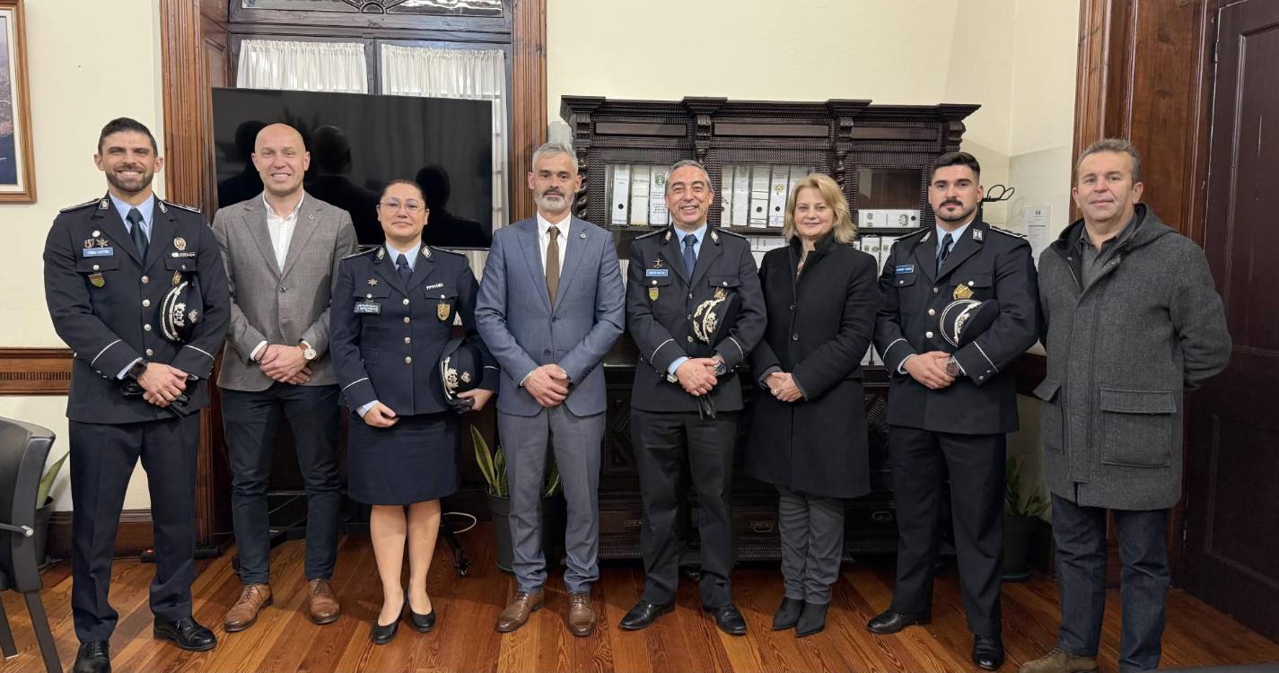 Presidente da Câmara da Ribeira Brava recebeu comandante regional da PSP