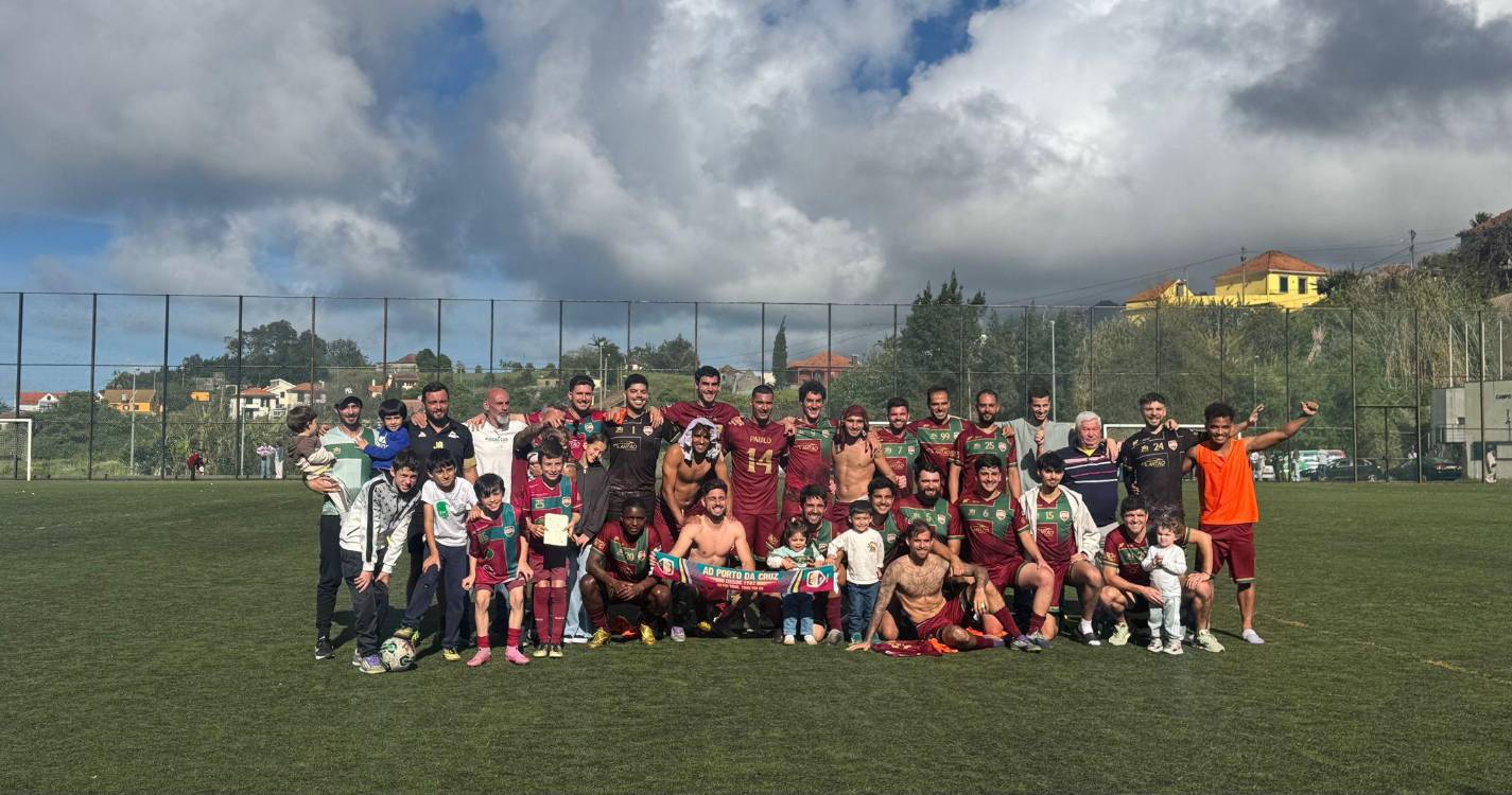 AD Porto da Cruz sobe à Divisão de Honra Regional de futebol