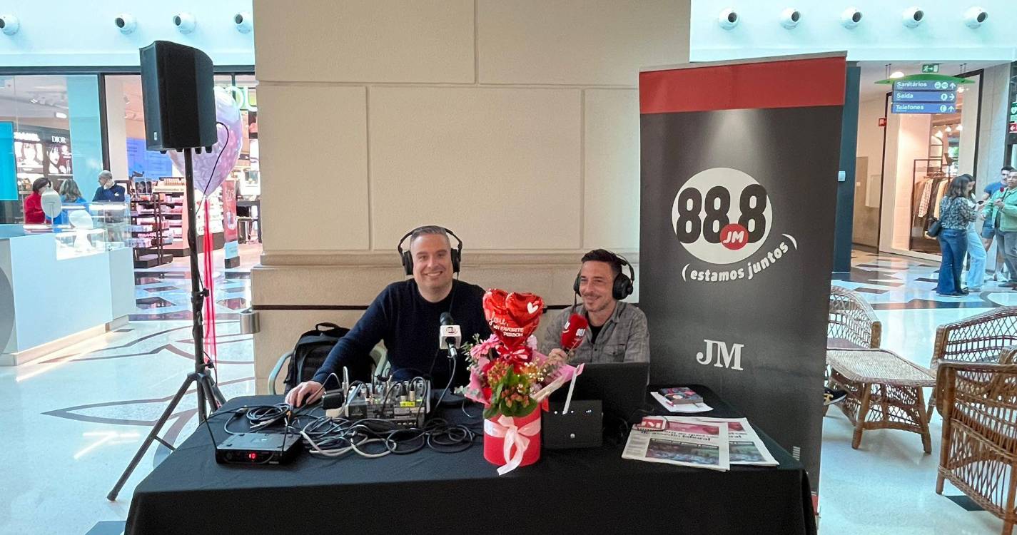 JM FM assinala Dia dos Namorados com emissão especial no Madeira Shopping
