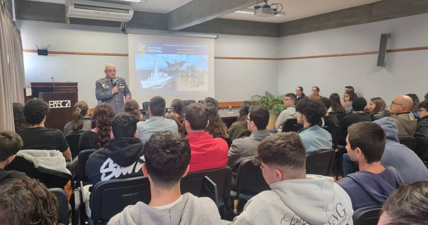 Gonçalves Zarco acolheu palestra sobre as Forças Armadas