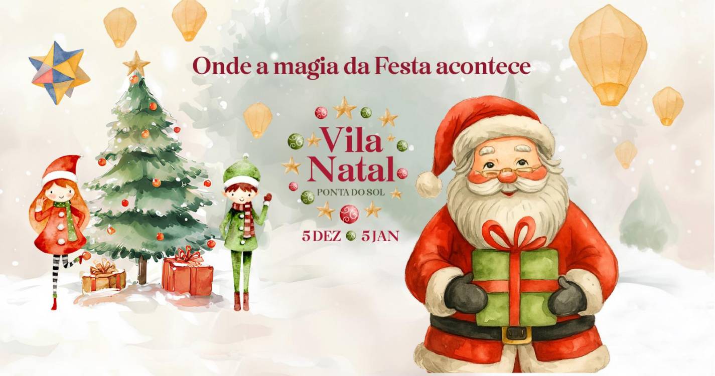 Vila Natal abre dia 5 na Ponta do Sol
