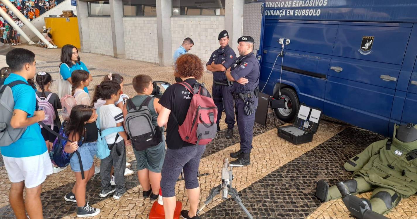 ‘Dia do ATL com a PSP’ reuniu 300 crianças em Machico